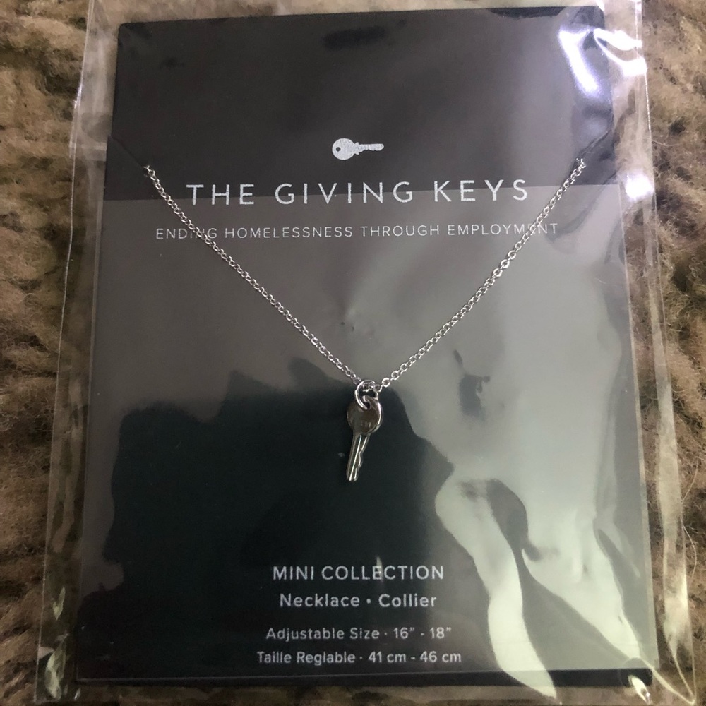 New Giving Keys necklace
